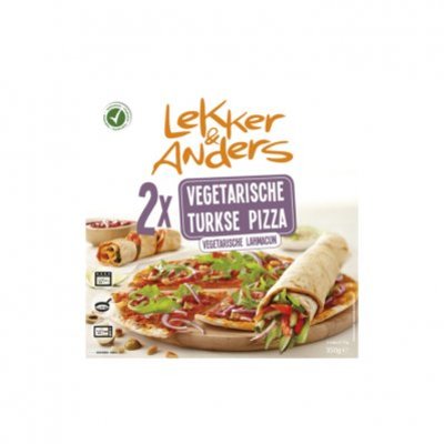 Lekker & Anders Turkse pizza vega