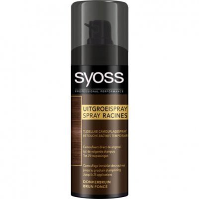 Syoss Uitgroei spray dark brown