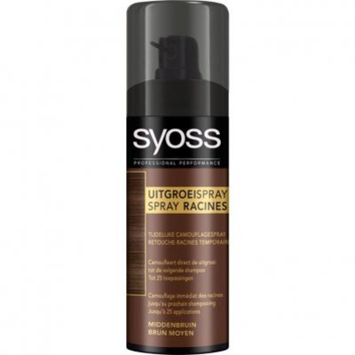 Syoss Uitgroei spray medium brown