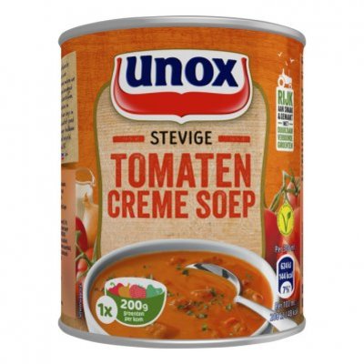 Unox Soep in blik stevige tomaten-cremesoep