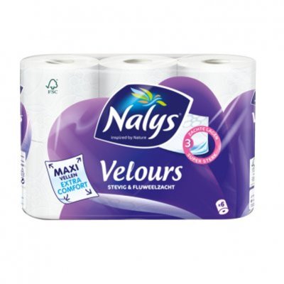 Nalys Velours maxi-vel toiletpapier