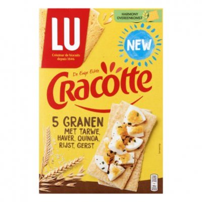 LU Cracotte crackers 5 granen
