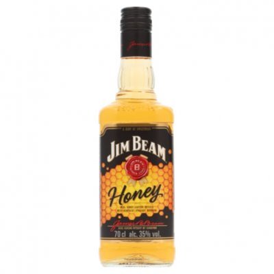 Jim Beam Kentucky straight bourbon whisky honey
