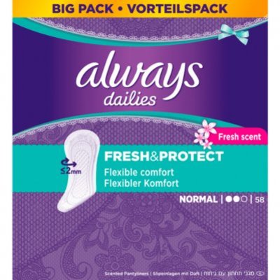 Always Inleg normal fresh bigpack