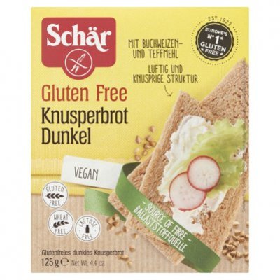 Schär Knusperbrot Dunkel (Boekweit)