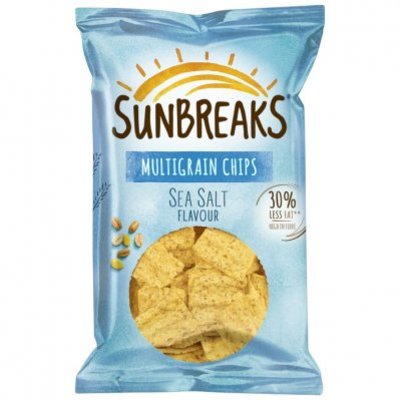 Sunbreaks Meergranen chips zeezout