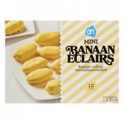 Huismerk Mini banaan eclairs
