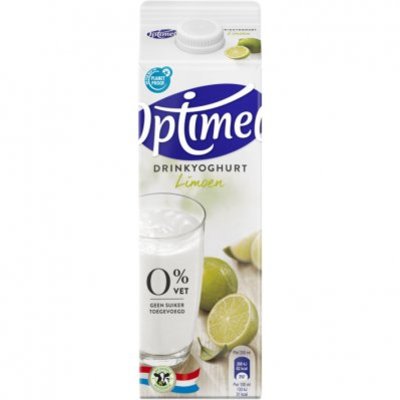 Optimel Drinkyoghurt limoen