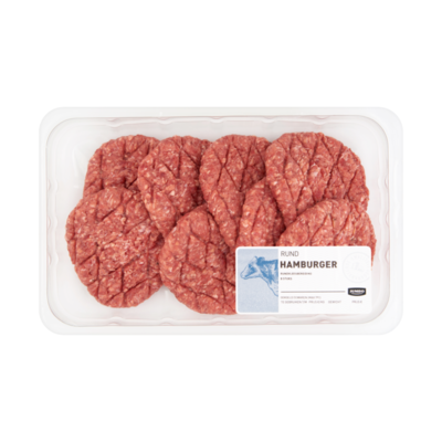 Huismerk Rund Hamburger 8 Stuks