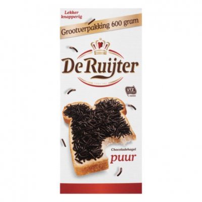 De Ruijter Chocolade hagel puur