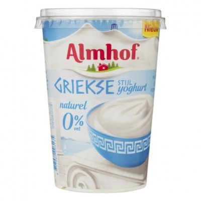 Almhof Griekse stijl yoghurt 0% vet naturel