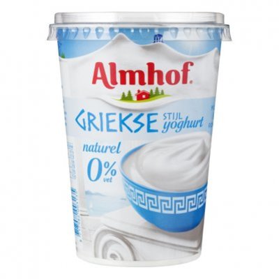 Almhof Griekse stijl yoghurt 0% vet naturel