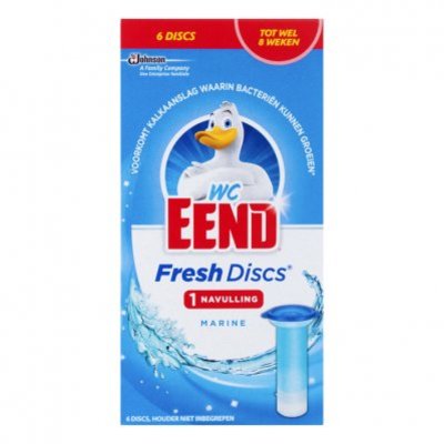WC Eend Fresh discs marine navulling