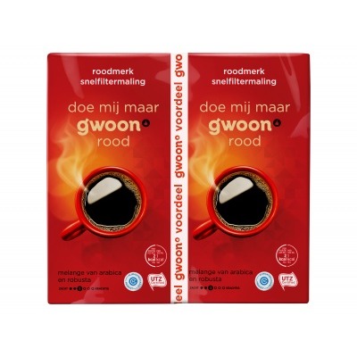 Huismerk Aroma dubbelpak snelfilter