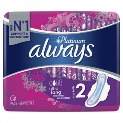 Always Platinum ultra long maandverband