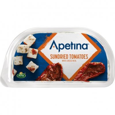 Apetina Witte kaasblokjes zongedroogde tomaat