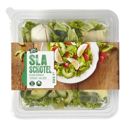 Slaschotel Komkommer Tomaat