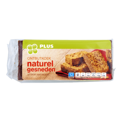 Huismerk Ontbijtkoek naturel gesneden
