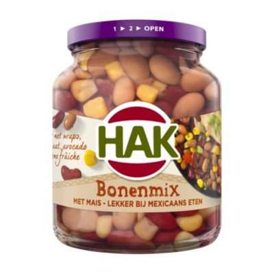 Hak Mexicaanse bonenmix