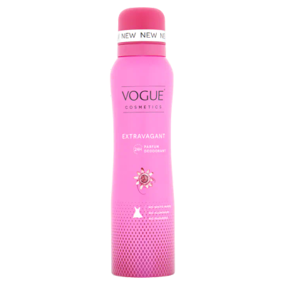 Vogue Cosmetics Extravagant Parfum Deodorant