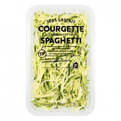 Huismerk Courgette spaghetti