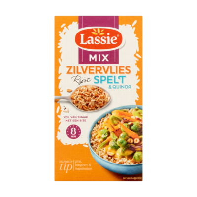 Lassie Zilvervlies Rijst + Spelt én Quinoa