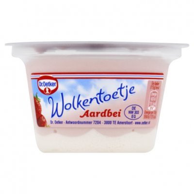 Dr. Oetker Wolkentoetje aardbei