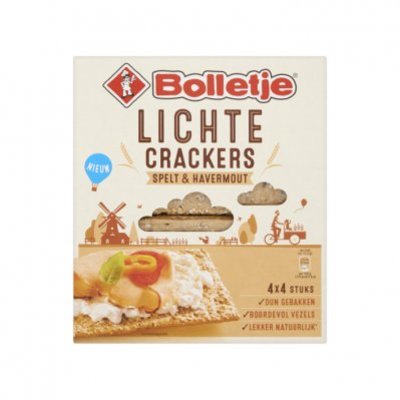 Bolletje Lichte crackers havermout