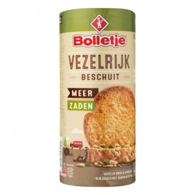 Bolletje Beschuit vezelrijk meerzaden
