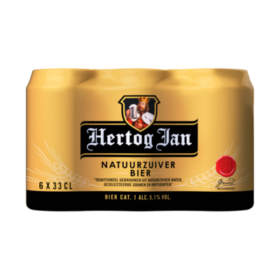 Hertog Jan Traditioneel Natuurzuiver Bier Blikken