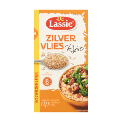 Lassie Zilvervliesrijst Voordeelpak