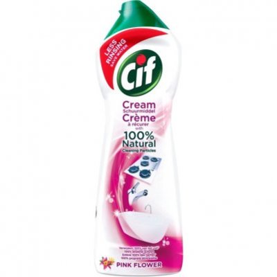Cif Schuurmiddel pink flower cream