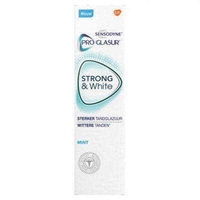 Sensodyne Proglasur Strong & white tandpasta