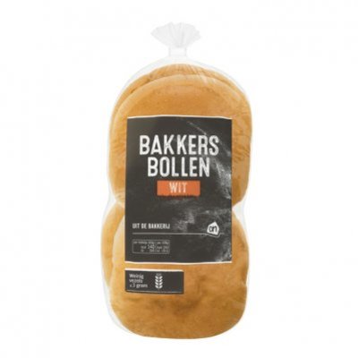 Huismerk Bakkersbollen wit
