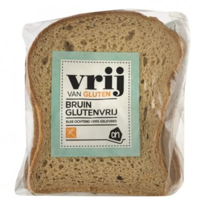 Huismerk Glutenvrij bruin