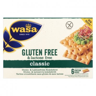Wasa glutenvrij en lactosevrij