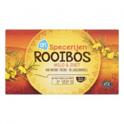 Huismerk Thee specerijen-rooibos mild & zoet