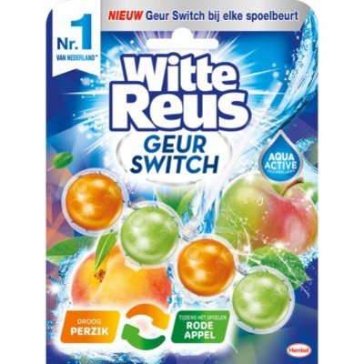 Witte Reus Perzik-appel toiletblok