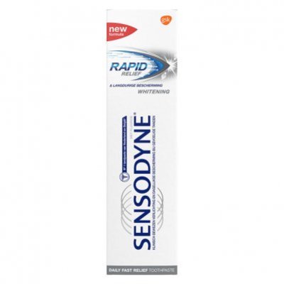 Sensodyne Rapid relief whitening gevoelige tanden