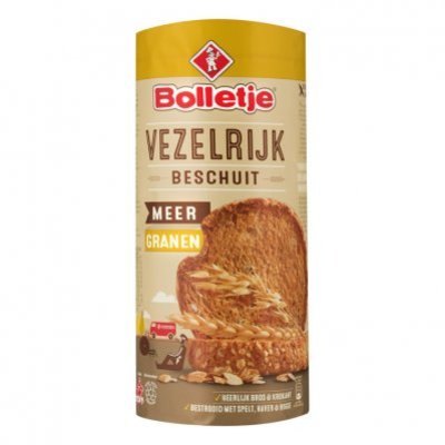 Bolletje Beschuit vezelrijk meergranen