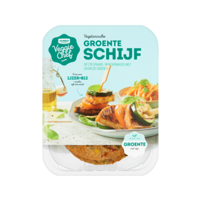 Huismerk Veggie Chef Vegetarische Groente Schijf