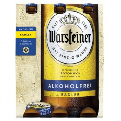 Warsteiner Radler alkoholfrei