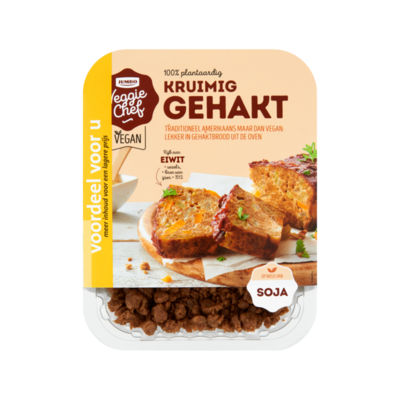 Huismerk Veggie Chef Kruimig Gehakt Voordeel