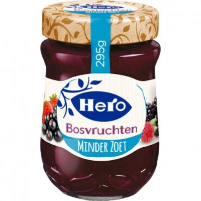 Hero Minder zoet bosvruchten jam