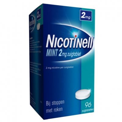 Nicotinell Mint zuigtablet 2mg stoppen met roken
