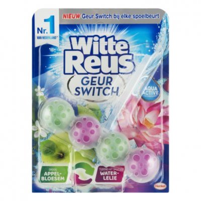 Witte Reus Toiletblok appel-waterlelie