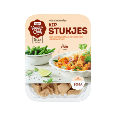 Huismerk Veggie Chef Kip Stukjes