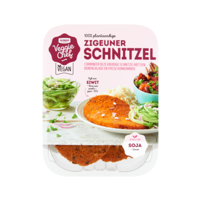 Huismerk Veggie Chef Zigeuner Schnitzel