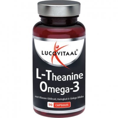Lucovitaal L-theanine omega-3 capsules
