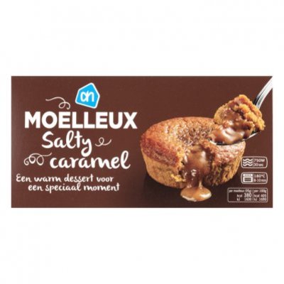Huismerk Moelleux salty caramel